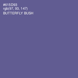 #615D93 - Butterfly Bush Color Image